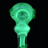 5” Glow In Dark Spoon Ringer Blue Nubs