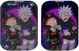Space Jump 7 x 5.5 inch Premium Rolling Tray With Magnetic Cover