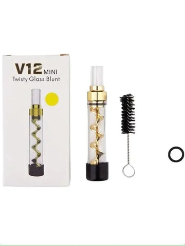 V12 Mini Twisty Glass Blunt