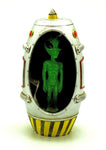 Alien in Space Ship Back Flow Incense Burner