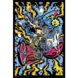 Rebellion By Dirty Donny Blacklight Poster-24"x36"
