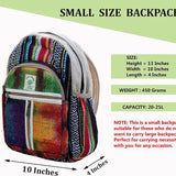 Handmade Lightweight Natural Hemp Himalayan Nepal Daypack