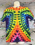 Don Martin KIDS T-Shirt-Rainbow Pattern-Size Large-Short Sleeve