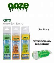 Ooze Cryo Freezable Glycerin Glass Bowl