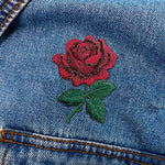 Red Rose Patch