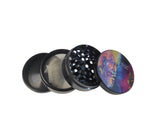 Metal Grinder | 2.4" | 4 Piece | Black Color | T=HC² Theme