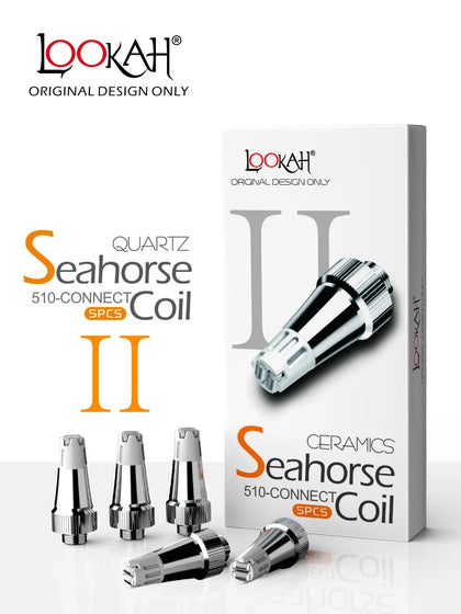 ONE Seahorse Coil Ⅱ Replacement - Double Ceramic Rod Coils