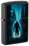 Zippo Ultra Squatch Design Black Matte Windproof Lighter