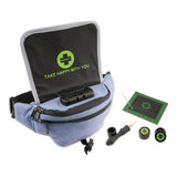 Happy Pack Dab by Happy Kit All-in-One Smell Proof Travel Kit Fanny Pack for Concentrates