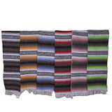 Authentic Artisanal Mexican Falsa Blanket--54" x 66"--Made in Mexico