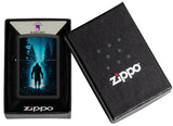 Zippo Ultra Squatch Design Black Matte Windproof Lighter