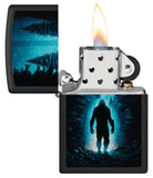 Zippo Ultra Squatch Design Black Matte Windproof Lighter