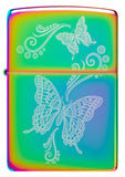 Zippo Butterfly Design Multi-Color       Windproof Lighter