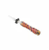 Nectar I/O Straw with 10MM Tip-Blue/Pink Gold Fume-V951N