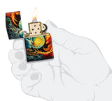 Zippo Sun and Moon 540 Tumbled Brass   Windproof Lighter