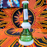 9.5" Beaker Rig Green Dome and Nail