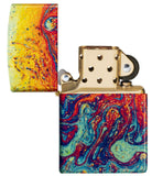 Zippo Magma Fusion 540 Tumbled Brass Windproof Lighter