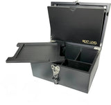 NEXT LEVEL Stash Box | Latch closure | Lockable | Comes With Programmable Combo Lock | Wooden | 11" x 8" x 5.75"