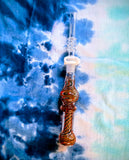 Nectar I/O Straw with 10MM Tip-Red/Blue Swirls-V1061N