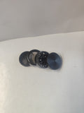Metal Grinder | 1.5" | 4 Piece | Black
