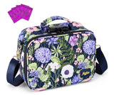 Smell Proof Bag with Combination Lock, Large Smell Proof Stash Box, Odor Proof Container Portable Travel Storage Case, Activated Charcoal Bag, Purple