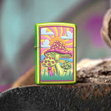 Zippo Spotted Mushrooms Design Lurid Windproof Lighter