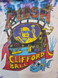 Vintage Phish Clifford Ball 1996 XL Shirt Band Tee Rare Tour 90s Concert NY