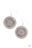 Fairytale Finale - pink-Paparazzi Earring