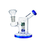 5" Diffusion Dynamo Waterpipe w/Blue Accents-GWP124