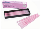Yannabis | Pre-Roll Cones | 40 Cones | King Size Cone Rolling Paper | 110mm Cigarette Rolling Paper with Tip Vegan & Smooth Burning, Pink