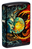 Zippo Sun and Moon 540 Tumbled Brass   Windproof Lighter