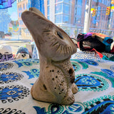 Owl Flute Statue
