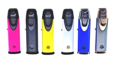 Scorch Double Torch Straight Up Shooter | Model 61519 – Refillable Butane Torch