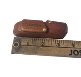 Obetis Wooden smoking pipe | Built in Storage | Swivel Cover