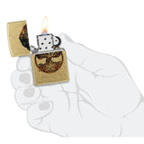 Zippo Knotted Tree of Life Street Brass Windproof Lighter
