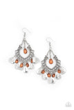 Musical Gardens - brown -Paparazzi Earring