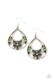Meadow Marvel - green -Paparazzi Earring (Copy)