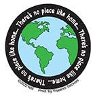 2" No Place Like Home Decorative Sticker