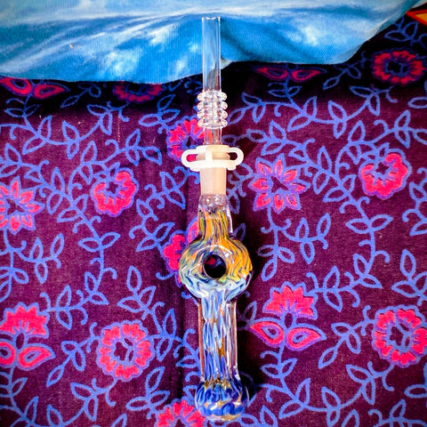 7" Fumed Donut Hole Nectar Collector