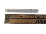 Unbranded Glass Chillum | Glass Straight Pipe | Glass Pipe | Straight Pipe