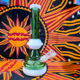 9.5" Beaker Rig Green Dome and Nail