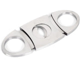 Classic Double Blade Stainless Steel Cigar Cutter Guillotine Scissors
