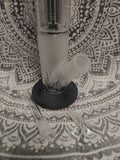 13" Waterpipe | Straight Tube Style | Tree Perc | Frosted Design