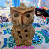 Owl Flute Statue
