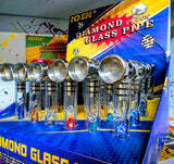 Volcanee Diamond Glass Pipe-Assorted Colors-RG1005