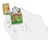 Zippo Spotted Mushrooms Design Lurid Windproof Lighter