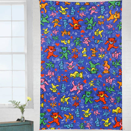 30x45 Inches 3D Grateful Dead Jam Bears Tapestry