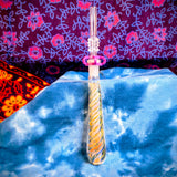 Nectar I/O Straw with 10MM Tip-Blue/Pink Gold Fume-V951N