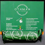OTHMAN® Hookah Charcoal – 40mm Quick Light Coal | Premium Instant Light/ONE 10 Piece Roll