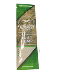 Twisted Hemp Designer Blends Natural Premium Hemp Wraps 2 Count Per Pouch JUST HEMP